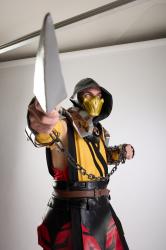 Yelvik Scorpion Cosplay Action Pose